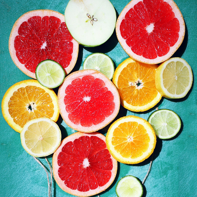 Vibrant assortment of fresh citrus fruits used in Playground Hospitality's menu development and food consultant services for authentic flavor profiles